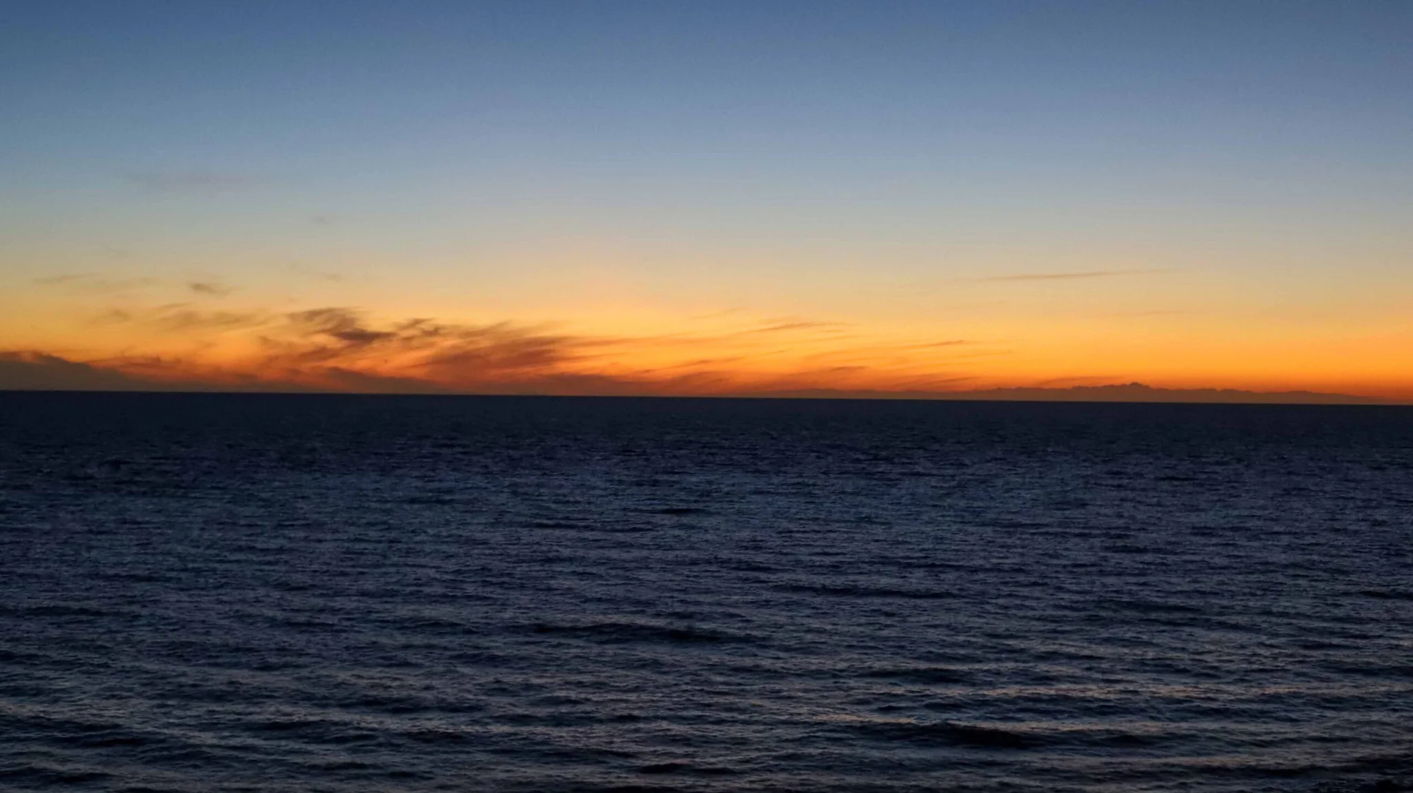 Aaron Kuhl Art x Photography - Sunset over the Ocean - Photo taken in Puerto Peñasco, Mexico